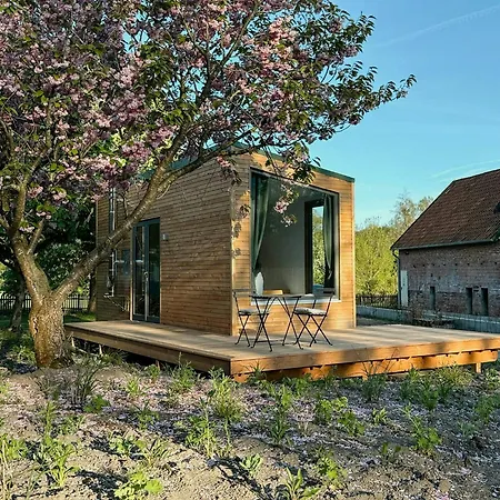 Modern Tiny House With Private Access Сasa de vacaciones Walsrode